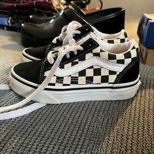 Vans checkered toddler shoes size 10.5! Great condition ⭐️